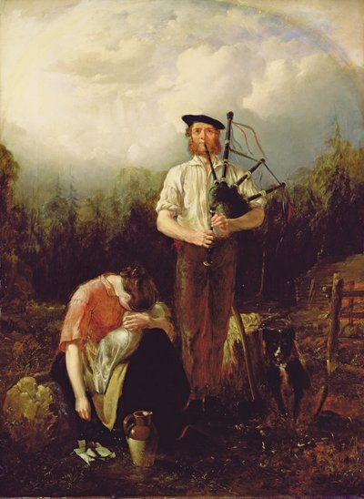 Ein Klagelied in der Wildnis von Scottish School